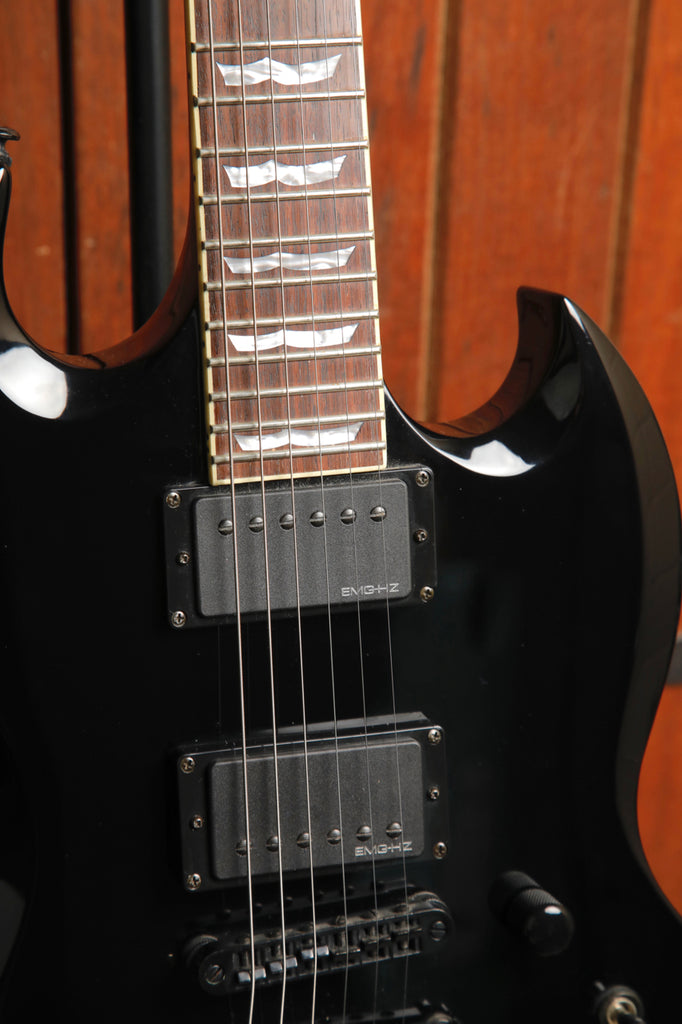 ESP LTD Viper-301 Black Electric Guitar Made in Korea Pre-Owned