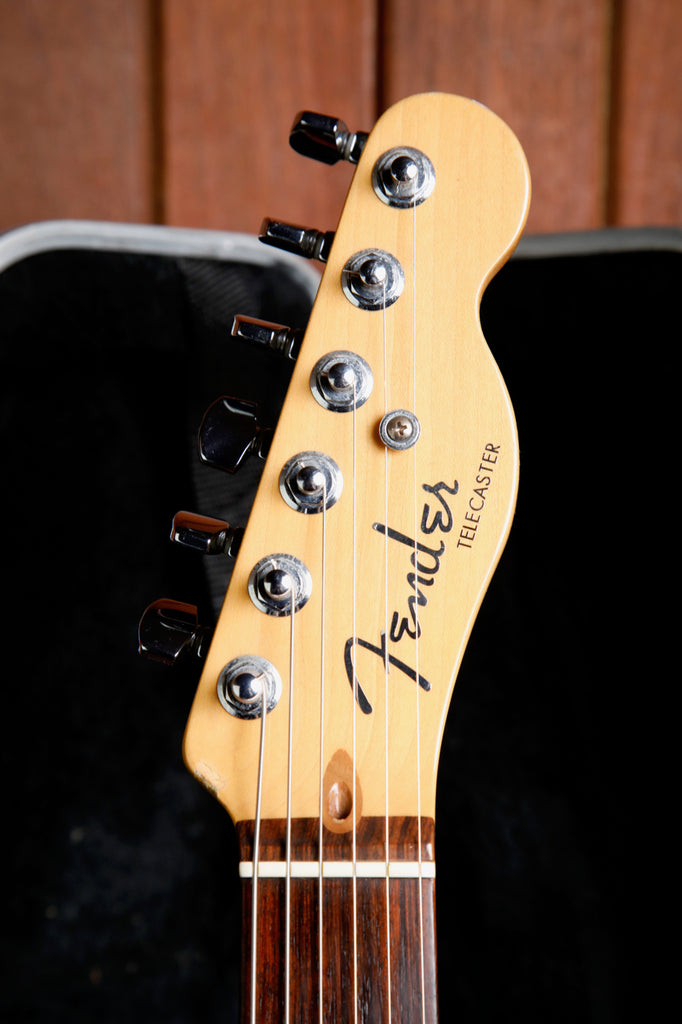 Fender American Deluxe Telecaster Sunburst Electric Guitar 2001 Pre-Owned