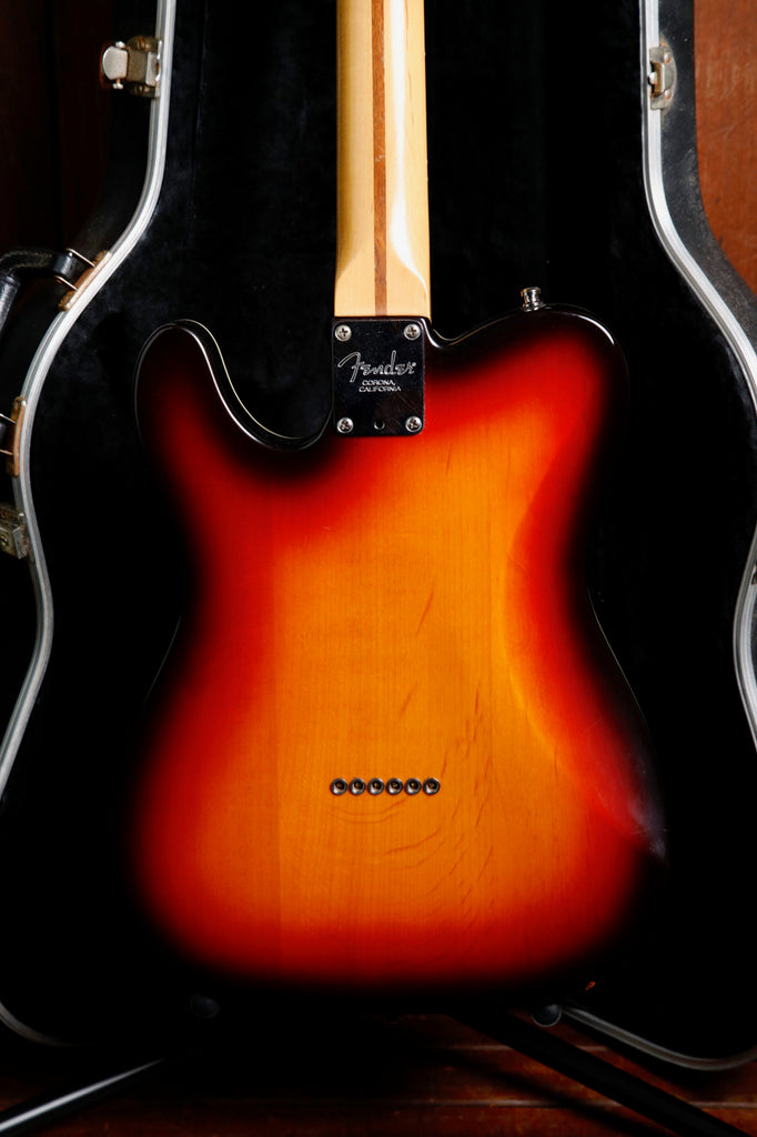 Fender American Deluxe Telecaster Sunburst Electric Guitar 2001 Pre-Owned