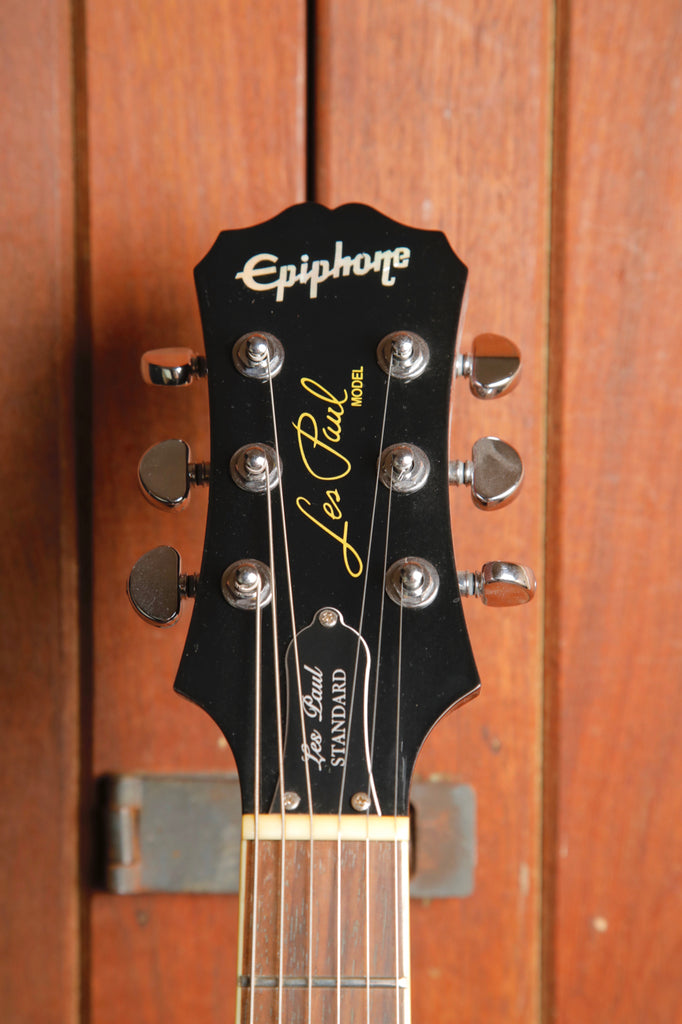 Epiphone Les Paul Standard Plus Top Pro Wine Red Electric Guitar 2006 Pre-Owned