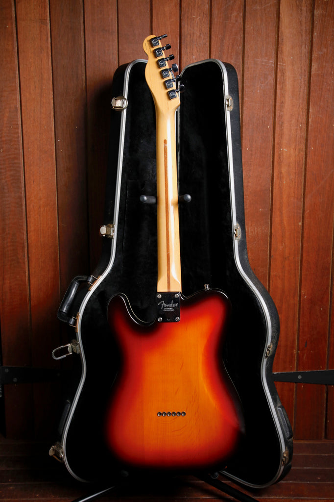 Fender American Deluxe Telecaster Sunburst Electric Guitar 2001 Pre-Owned