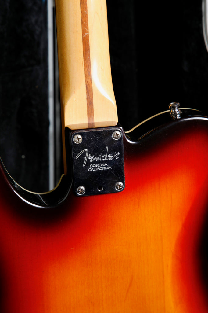 Fender American Deluxe Telecaster Sunburst Electric Guitar 2001 Pre-Owned