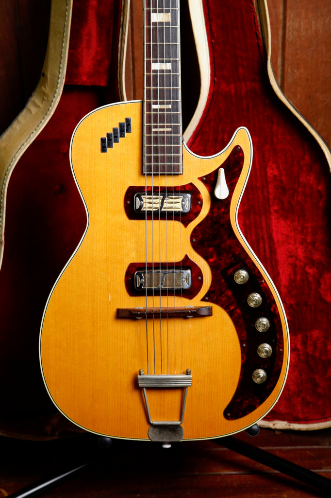 Harmony Stratotone Jupiter H49 Semi-Hollow Electric Guitar 1959 Pre-Owned
