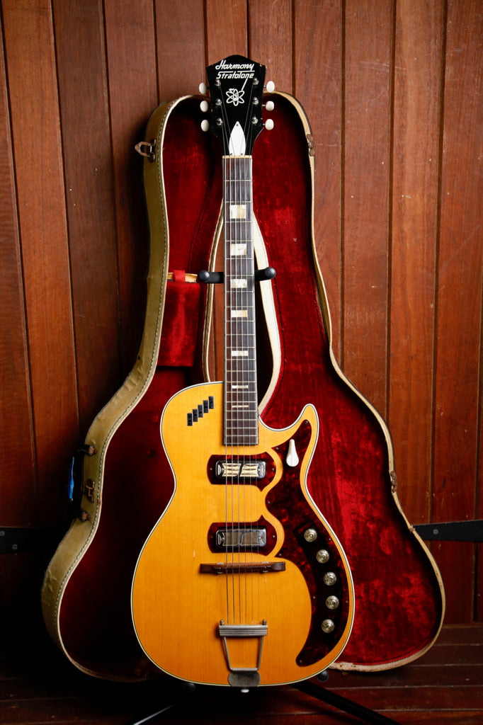 Harmony Stratotone Jupiter H49 Semi-Hollow Electric Guitar 1959 Pre-Owned