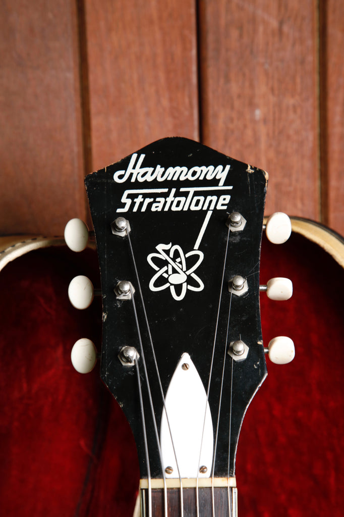 Harmony Stratotone Jupiter H49 Semi-Hollow Electric Guitar 1959 Pre-Owned