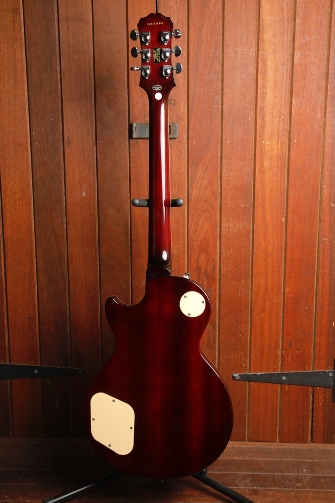 Epiphone Les Paul Standard Plus Top Pro Wine Red Electric Guitar 2006 Pre-Owned