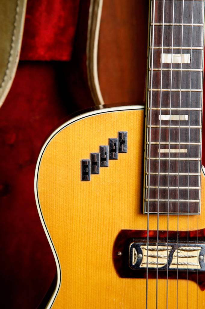 Harmony Stratotone Jupiter H49 Semi-Hollow Electric Guitar 1959 Pre-Owned