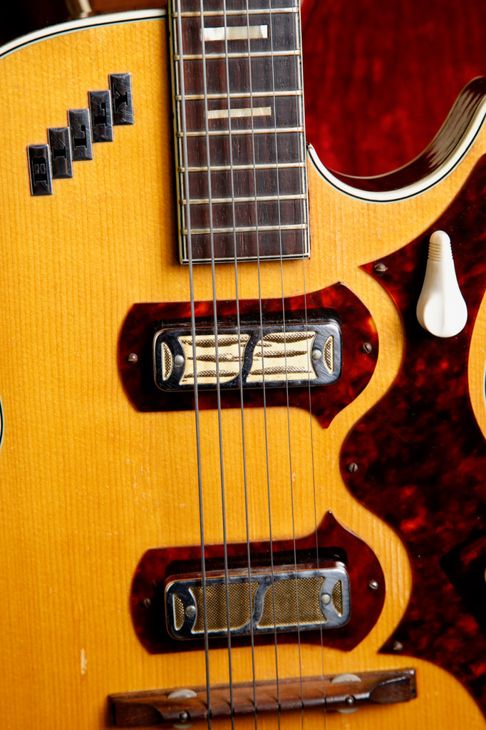 Harmony Stratotone Jupiter H49 Semi-Hollow Electric Guitar 1959 Pre-Owned