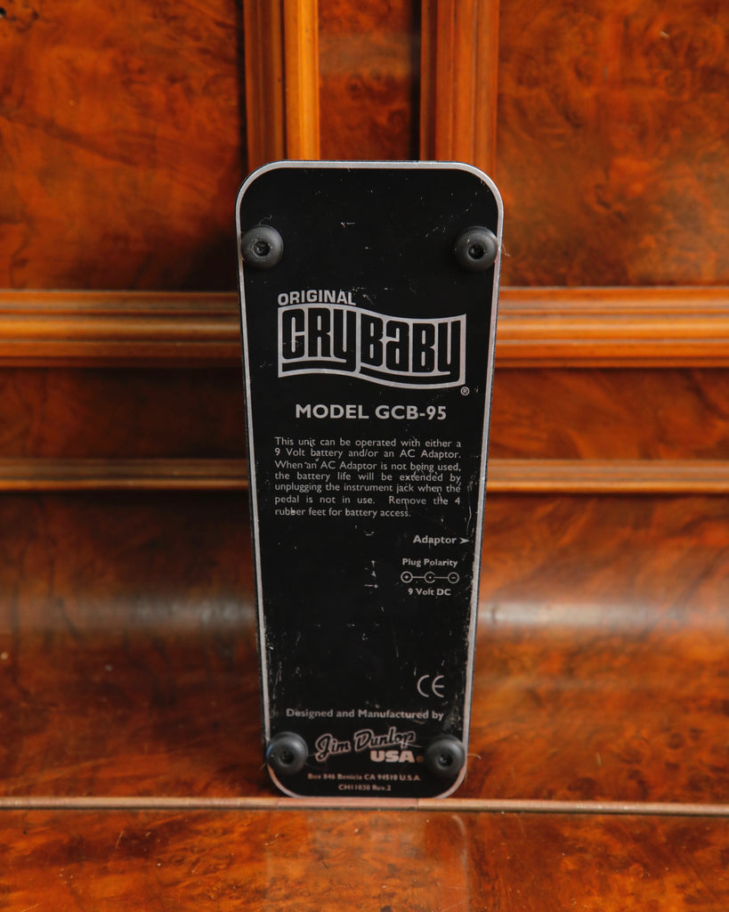 Dunlop Crybaby Original Wah GCB-95 Pedal Pre-Owned