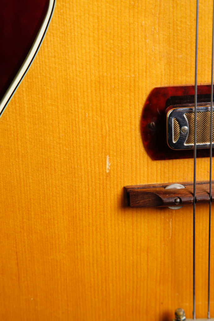 Harmony Stratotone Jupiter H49 Semi-Hollow Electric Guitar 1959 Pre-Owned