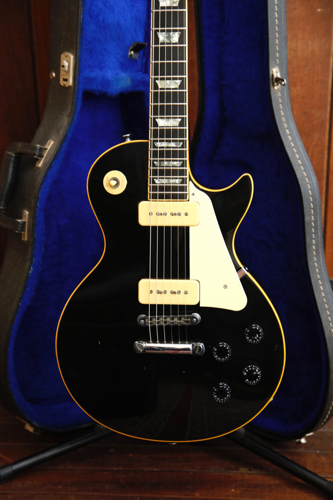 Gibson Les Paul Pro Deluxe 1977 Ebony Vintage Electric Guitar Pre-Owned