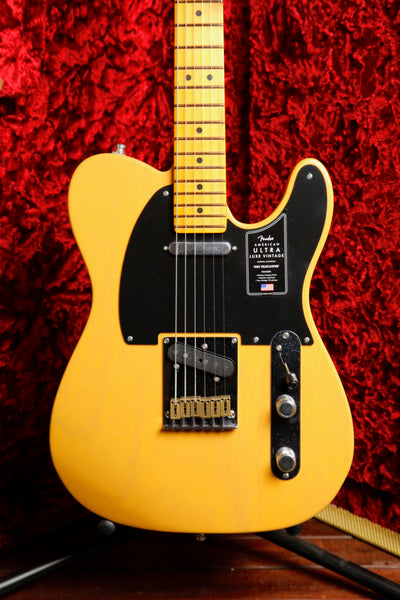 Fender American Ultra Luxe Vintage '50s Telecaster Butterscotch Blonde