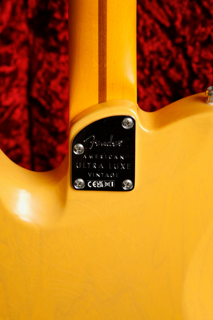 Fender American Ultra Luxe Vintage '50s Telecaster Butterscotch Blonde