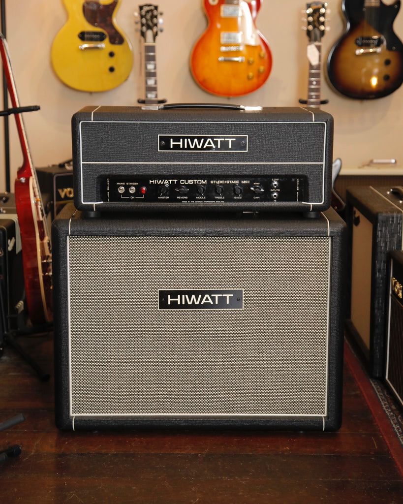 Hiwatt Custom Studio/Stage MKII Valve Amplifier Head & Cabinet Pre-Owned