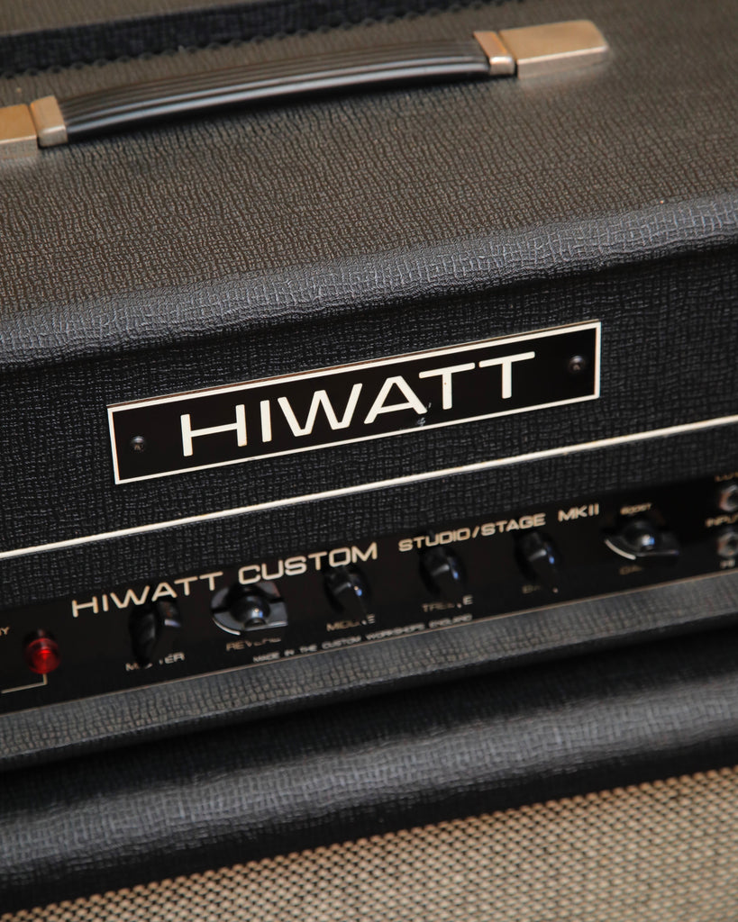 Hiwatt Custom Studio/Stage MKII Valve Amplifier Head & Cabinet Pre-Owned
