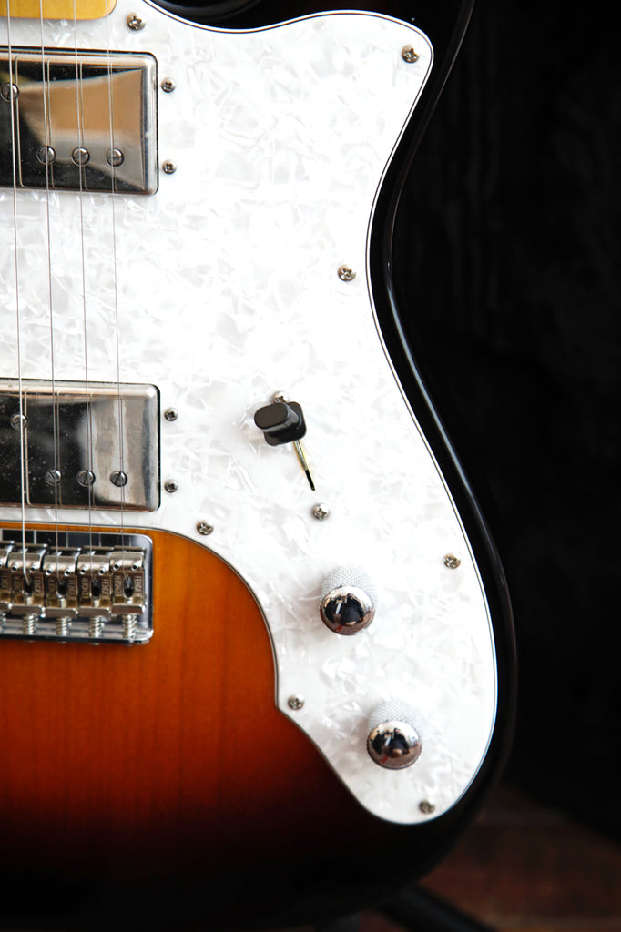 Fender '72 Telecaster Thinline Made From Genuine Fender USA Parts Electric Guitar Sunburst Pre-Owned