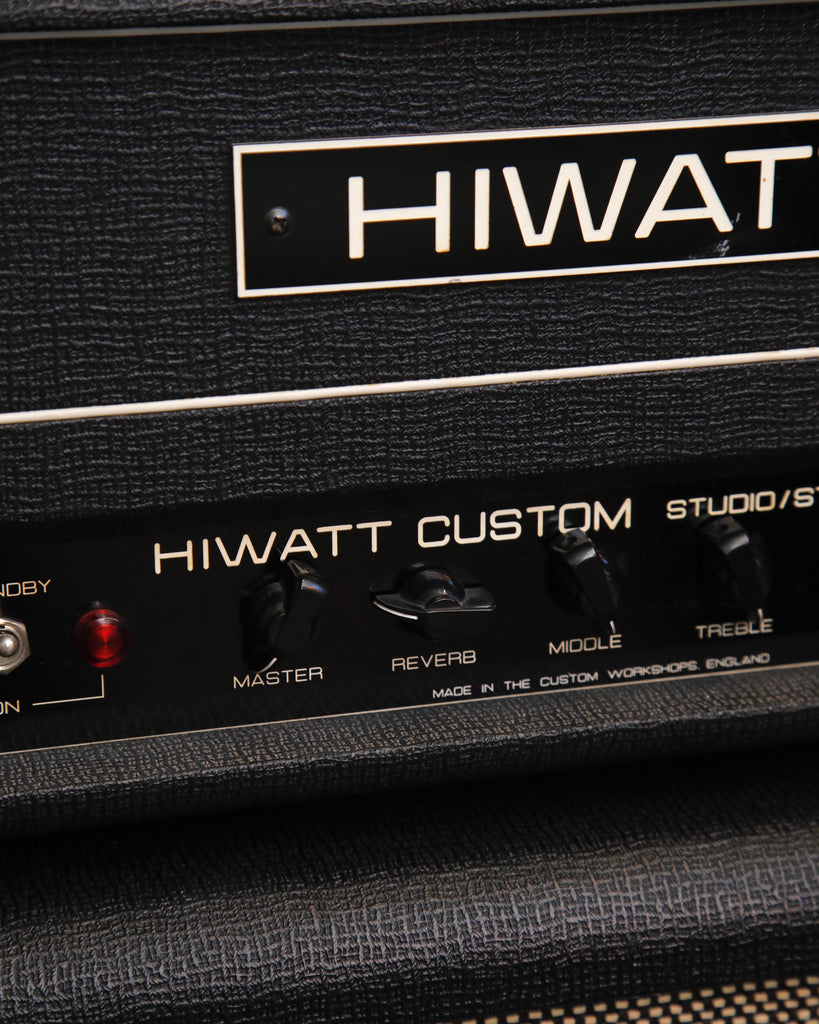 Hiwatt Custom Studio/Stage MKII Valve Amplifier Head & Cabinet Pre-Owned