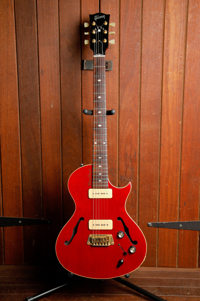 Gibson Blueshawk Heritage Cherry Semi-Hollow Electric Guitar 1998 Pre-Owned