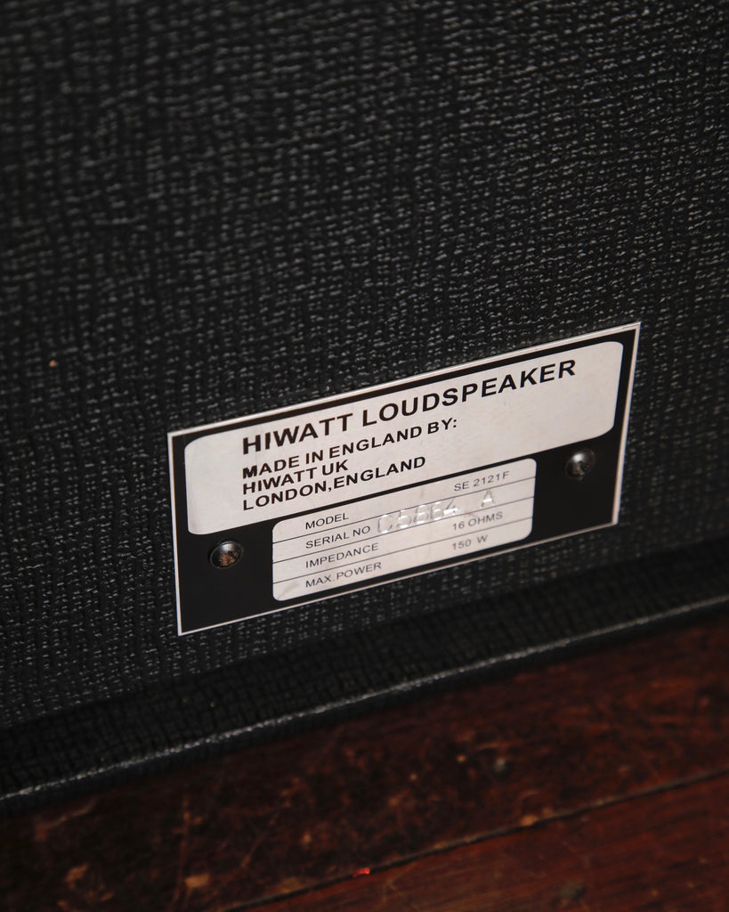 Hiwatt Custom Studio/Stage MKII Valve Amplifier Head & Cabinet Pre-Owned