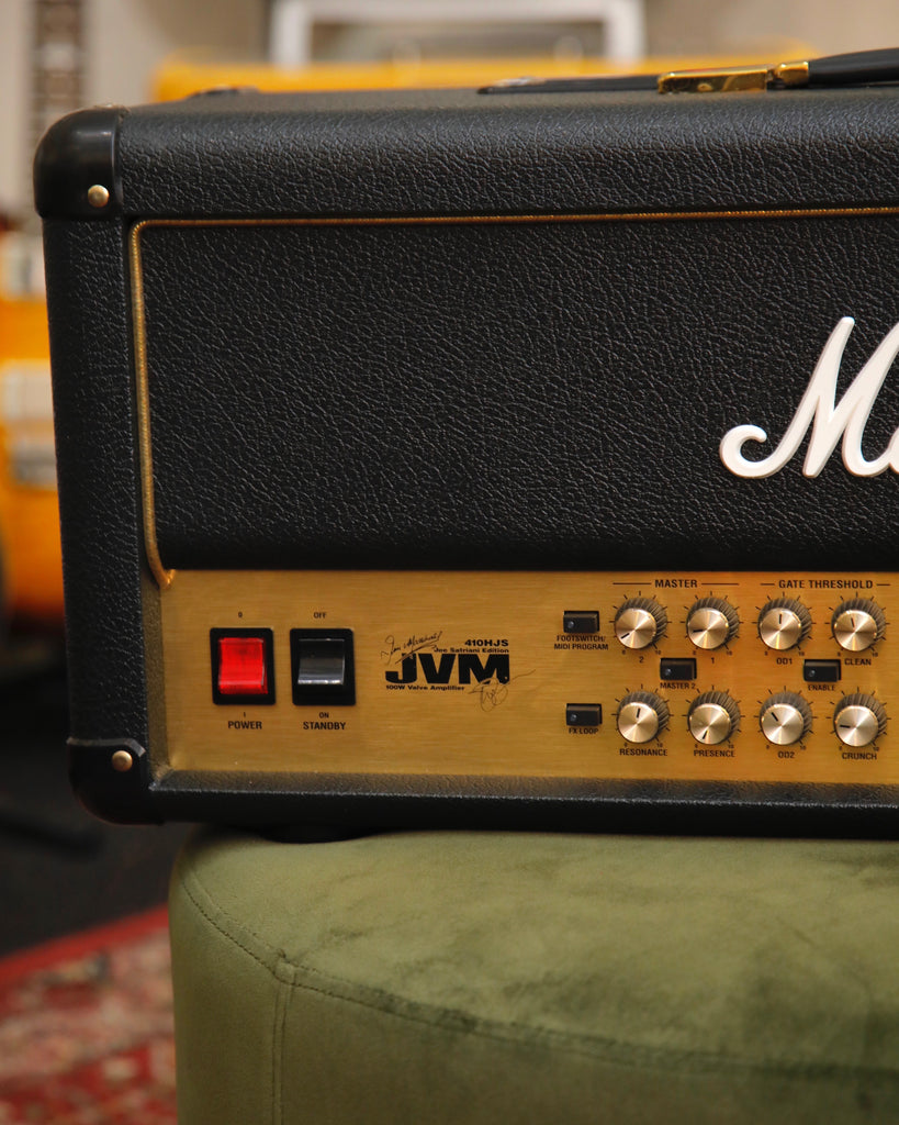 Marshall JVM410HJS Joe Satriani Signature 100-Watt Valve Guitar Amplifier Head Pre-Owned