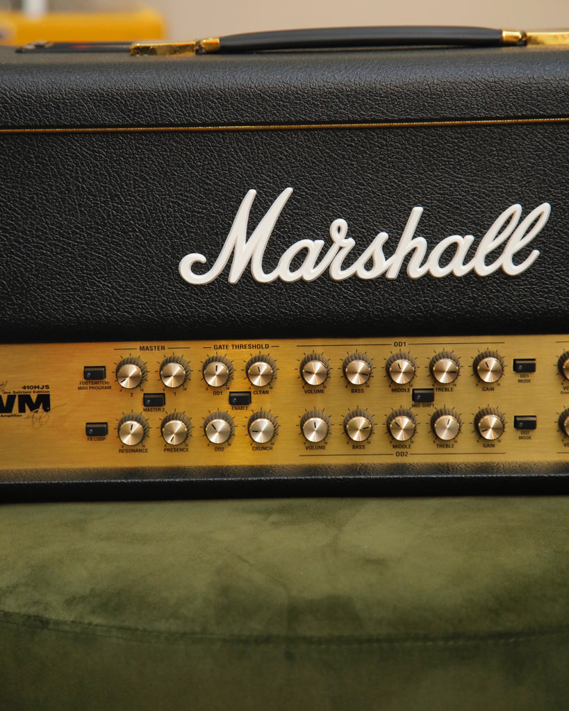 Marshall JVM410HJS Joe Satriani Signature 100-Watt Valve Guitar Amplifier Head Pre-Owned