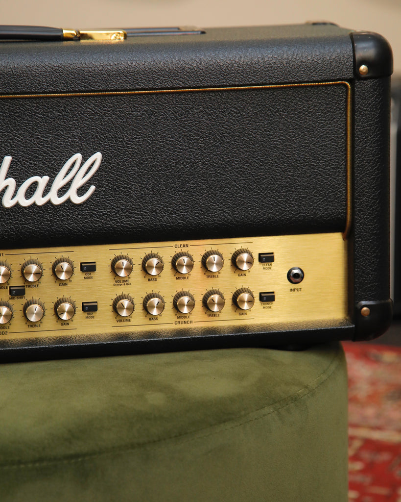 Marshall JVM410HJS Joe Satriani Signature 100-Watt Valve Guitar Amplifier Head Pre-Owned