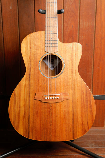 Cole Clark Studio SAN1EC-BLBL All Blackwood Acoustic-Electric Guitar