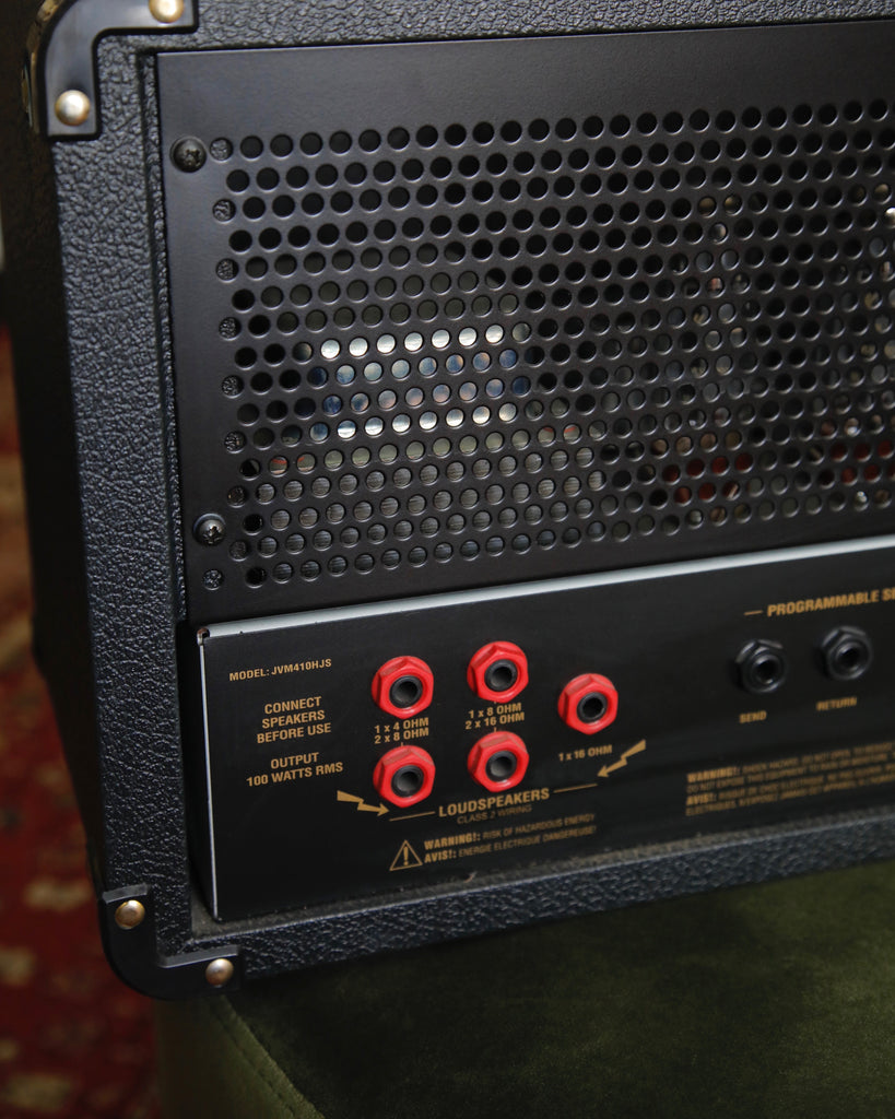 Marshall JVM410HJS Joe Satriani Signature 100-Watt Valve Guitar Amplifier Head Pre-Owned