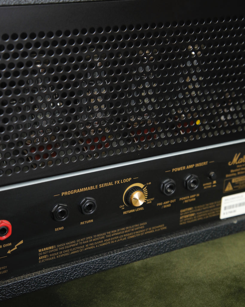Marshall JVM410HJS Joe Satriani Signature 100-Watt Valve Guitar Amplifier Head Pre-Owned