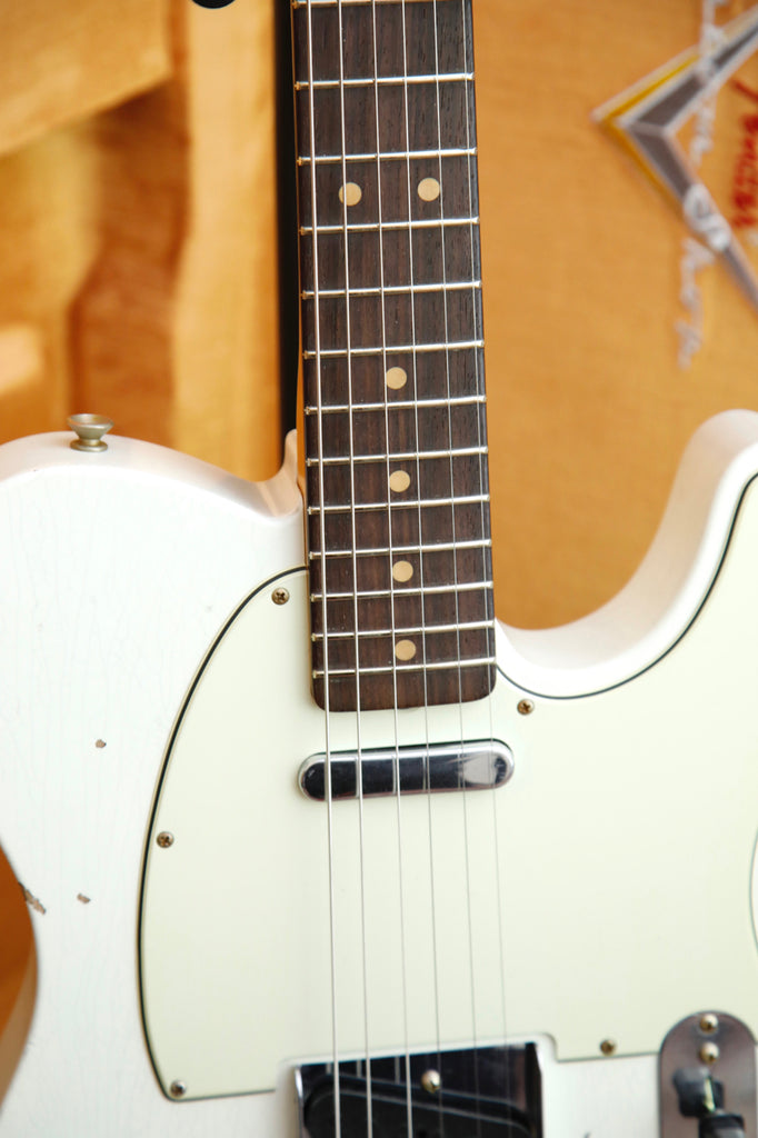 Fender Custom Shop 1963 Telecaster Relic Aged Olympic White