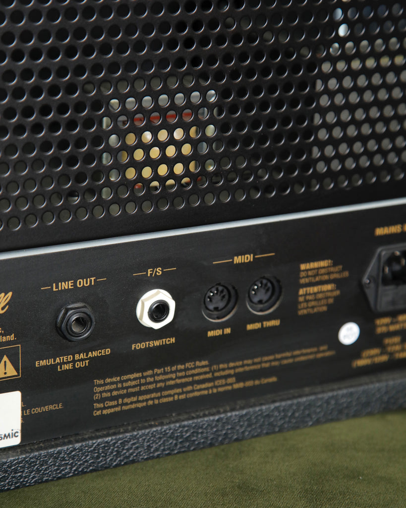 Marshall JVM410HJS Joe Satriani Signature 100-Watt Valve Guitar Amplifier Head Pre-Owned