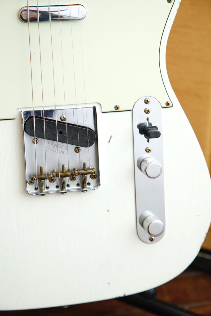 Fender Custom Shop 1963 Telecaster Relic Aged Olympic White