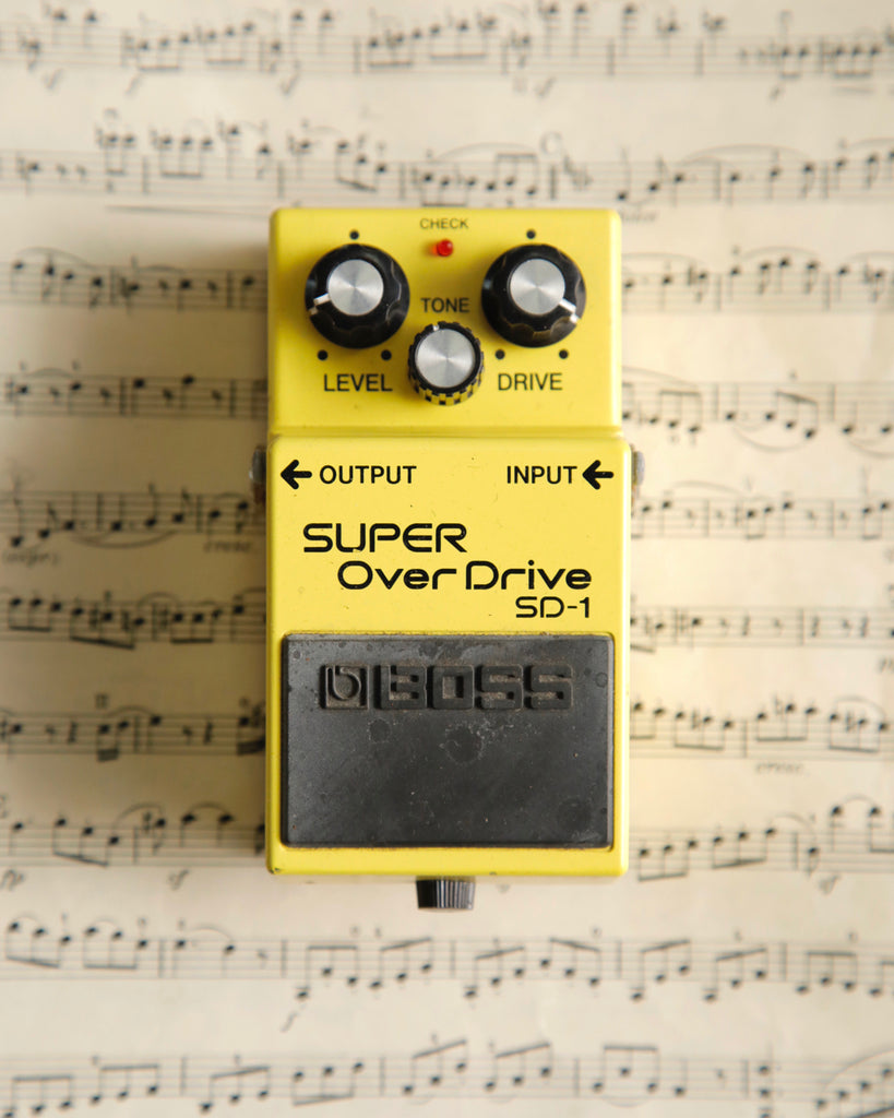 Boss SD-1 Overdrive Pedal Pre-Owned Pre-Owned