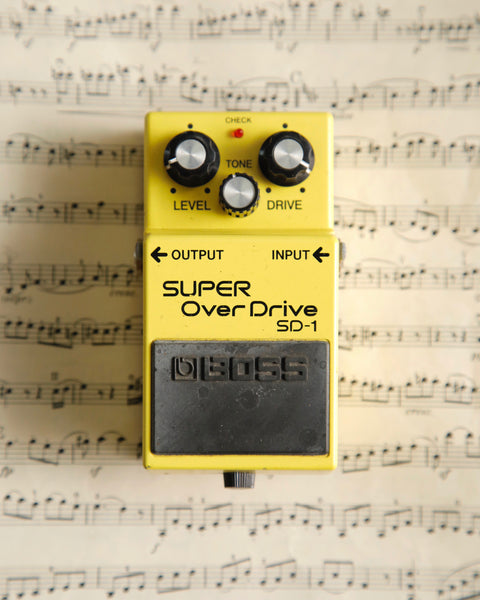 Boss SD-1 Overdrive Pedal Pre-Owned Pre-Owned
