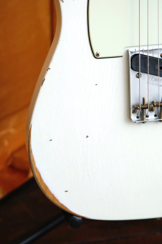 Fender Custom Shop 1963 Telecaster Relic Aged Olympic White