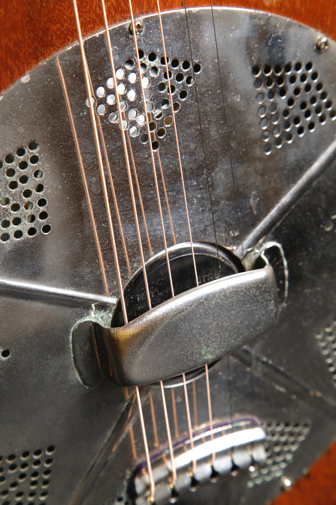 National Reso-Phonic M-1 Wood Resonator Guitar 1994 Pre-Owned