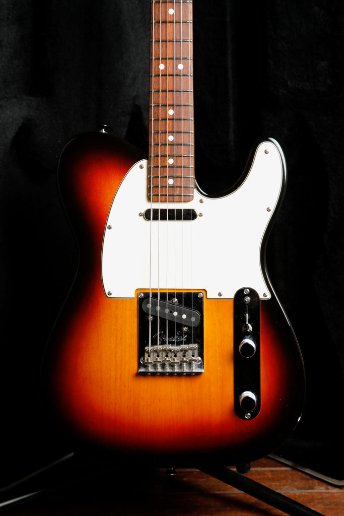 Fender American Standard Telecaster 3-Tone Sunburst Electric Guitar 2008 Pre-Owned