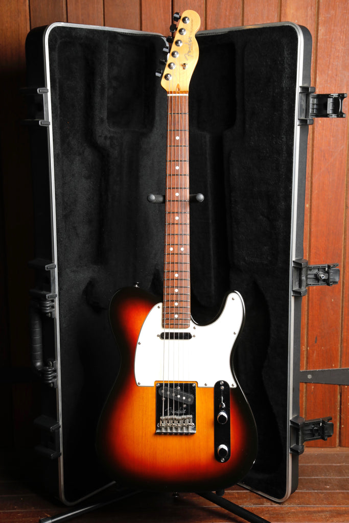 Fender American Standard Telecaster 3-Tone Sunburst Electric Guitar 2008 Pre-Owned