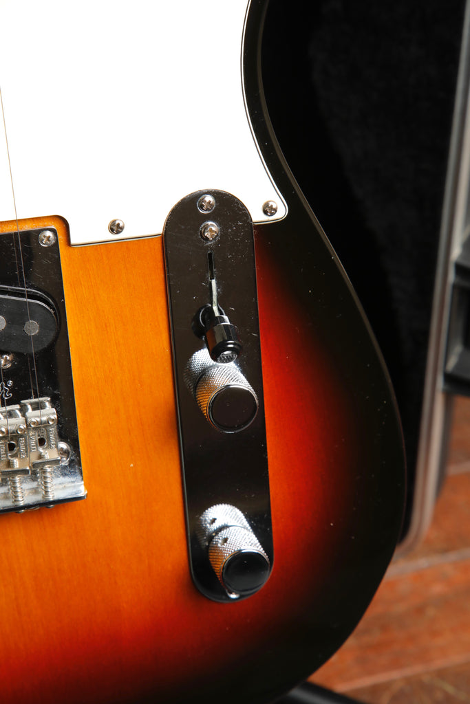 Fender American Standard Telecaster 3-Tone Sunburst Electric Guitar 2008 Pre-Owned