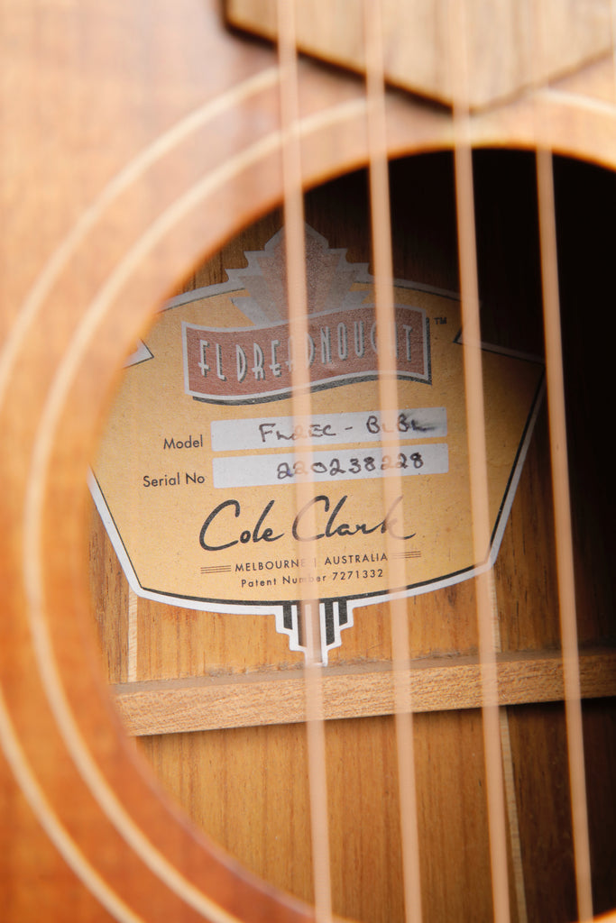 Cole Clark FL2EC-BLBL Blackwood / Blackwood Acoustic-Electric Guitar 2022 Pre-Owned