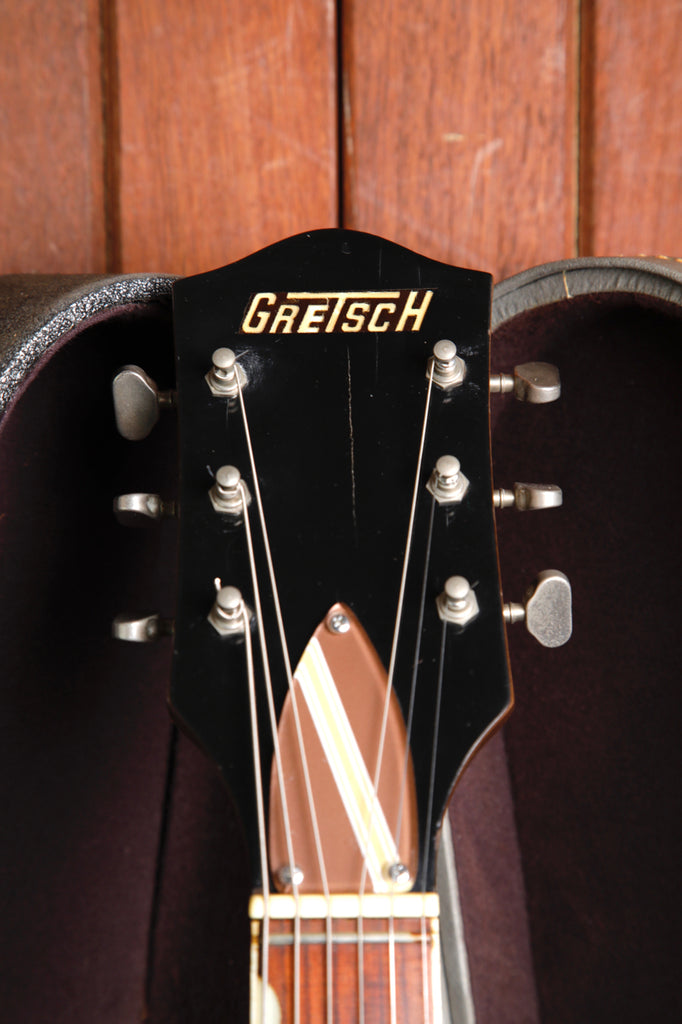 Gretsch 6105 Rally Bamboo Yellow Hollowbody Electric Guitar 1967 Pre-Owned