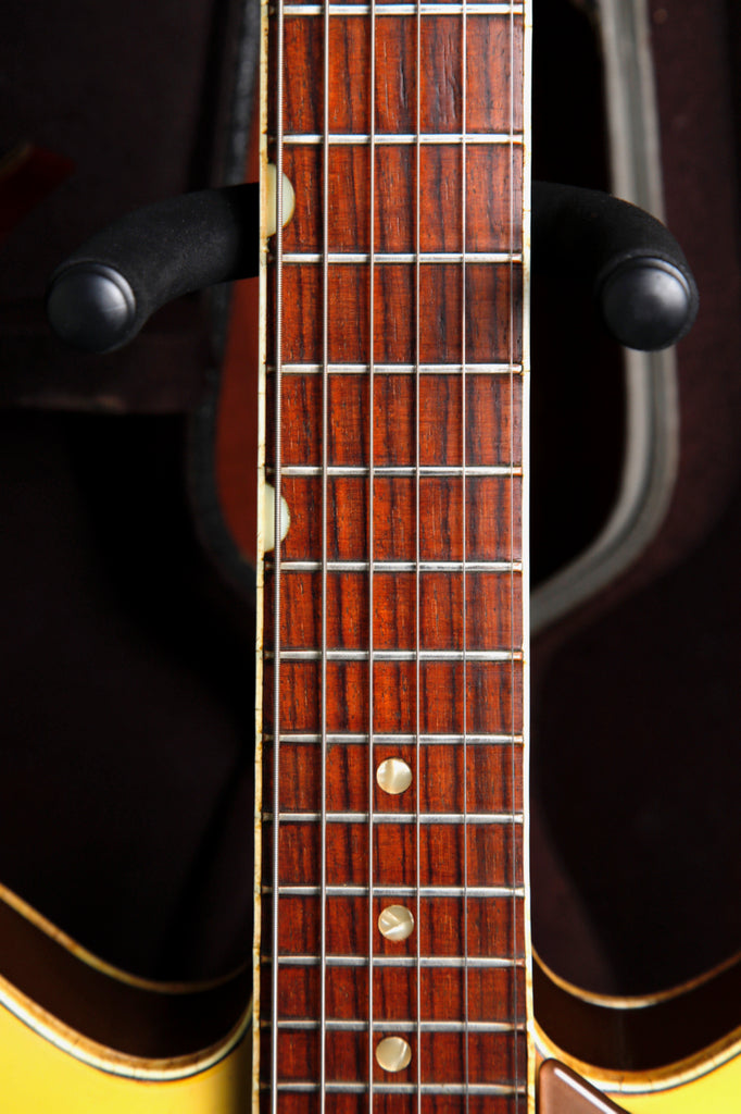 Gretsch 6105 Rally Bamboo Yellow Hollowbody Electric Guitar 1967 Pre-Owned