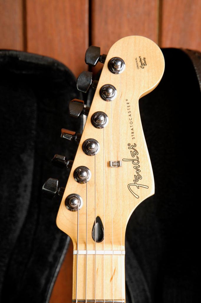 Fender Player Series Stratocaster Black Electric Guitar w/Case Pre-Owned