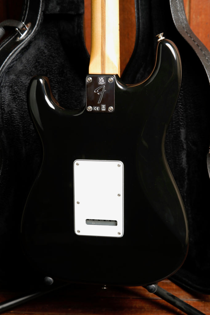 Fender Player Series Stratocaster Black Electric Guitar w/Case Pre-Owned