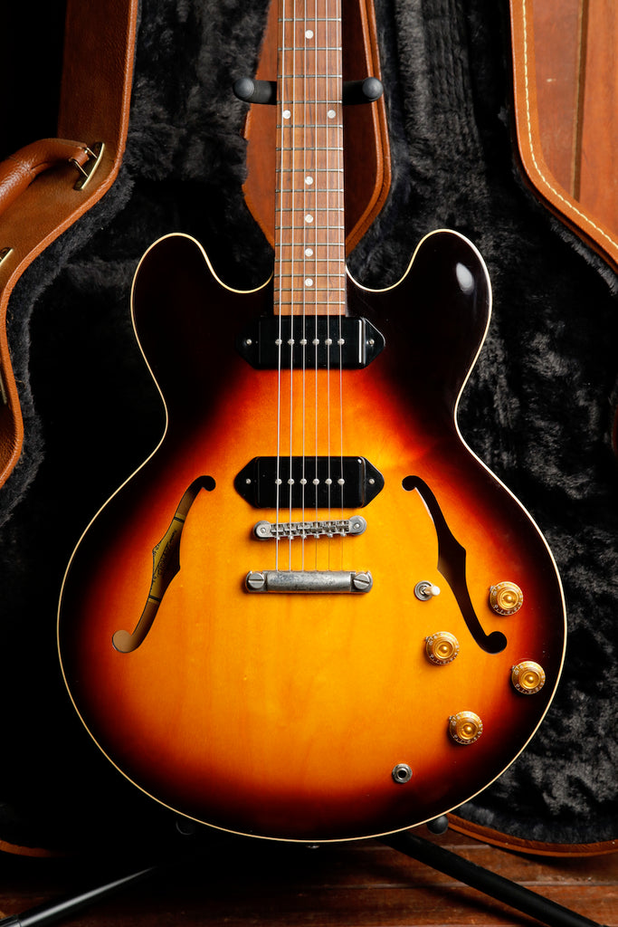 Gibson ES-335 DOT P-90 Vintage Sunburst Semi-Hollow Electric Guitar 2019 Pre-Owned