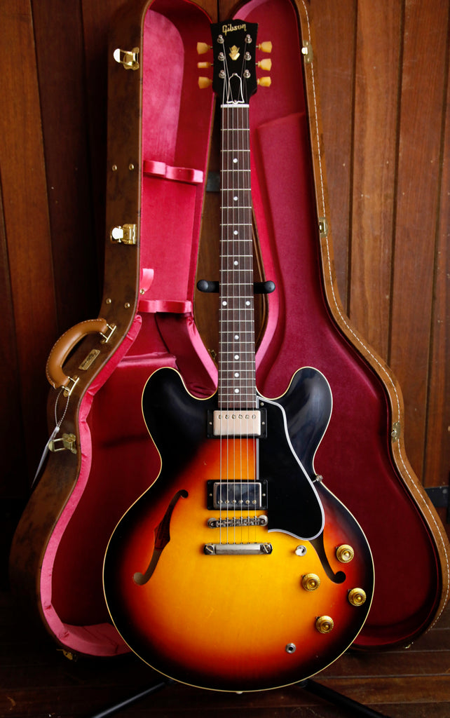 Gibson Custom Murphy Lab 1958 ES-335 Reissue Light Aged Tri-Burst