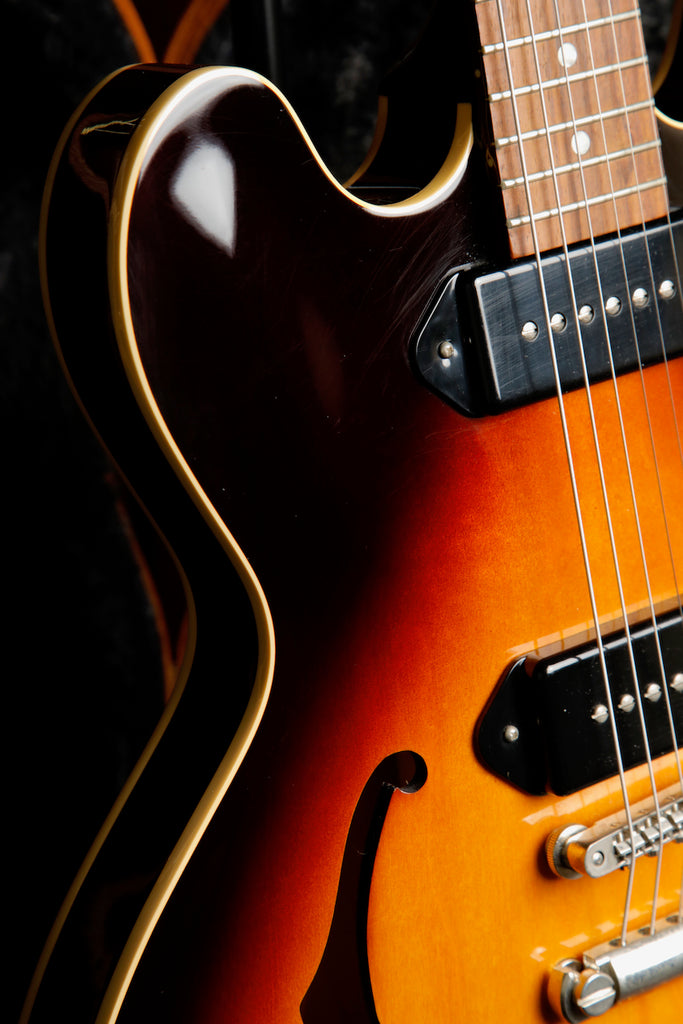 Gibson ES-335 DOT P-90 Vintage Sunburst Semi-Hollow Electric Guitar 2019 Pre-Owned