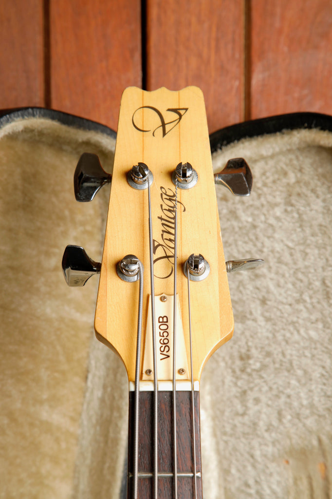 Vantage Bass VS650B Bass Guitar Made In Japan 1980s Pre-Owned