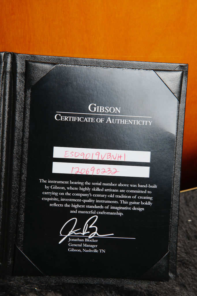 Gibson ES-335 DOT P-90 Vintage Sunburst Semi-Hollow Electric Guitar 2019 Pre-Owned