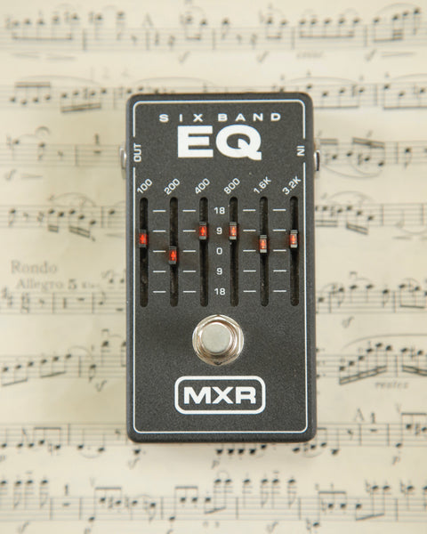 MXR M-109 Six Band Graphic EQ Pedal Pre-Owned
